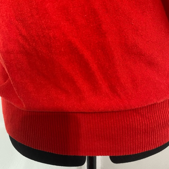 Outback Red size large Red cold shoulder sweater - Picture 4 of 5